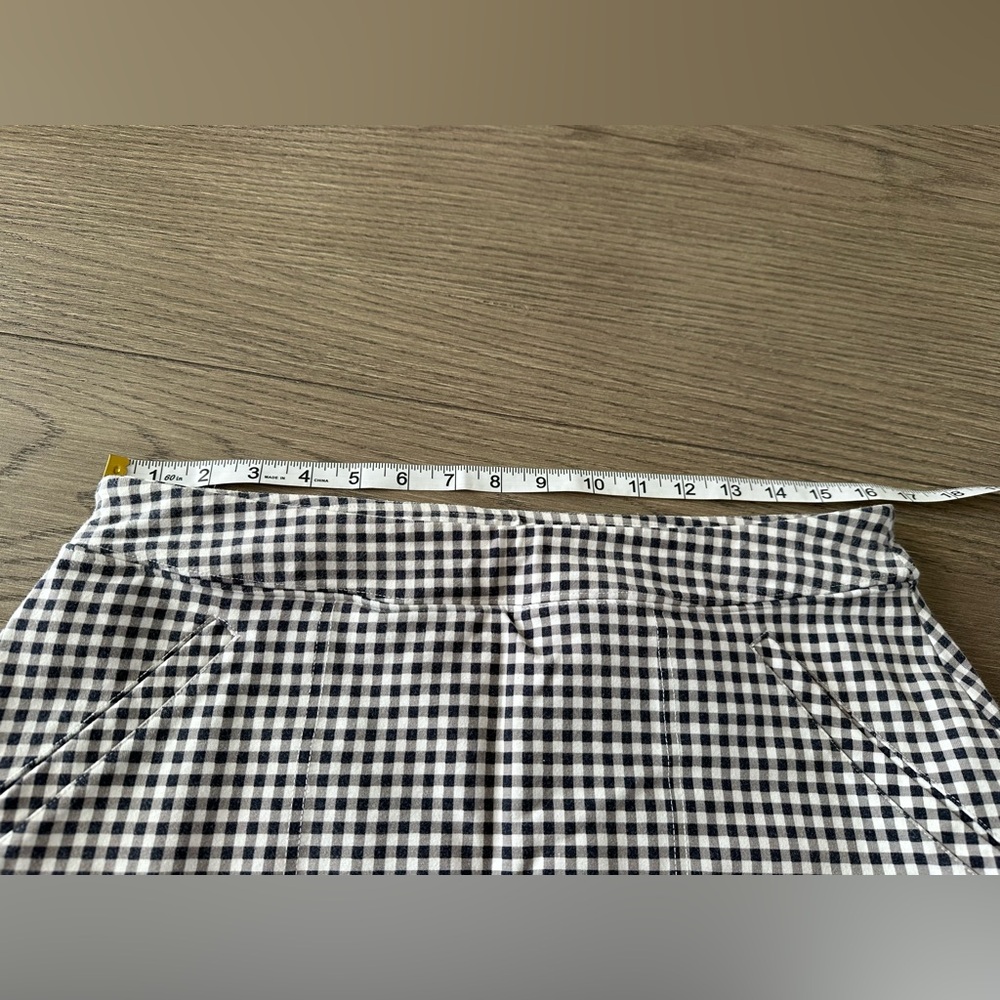Talbots Gingham Mini Skort - Picture 5 of 6
